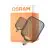 Osram Decor Piatto Lamp In Metallo Alloggio LED E27 Special Ghiaccio Nero 3.5W 300lm - 827 Bianco Molto Caldo | Sostitutiva 25W
