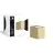 D'Lite Luce Da Parete Vrebos Oro | IP54 - Adatto per 1x GU10